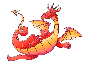 Smok pilnujący pustki